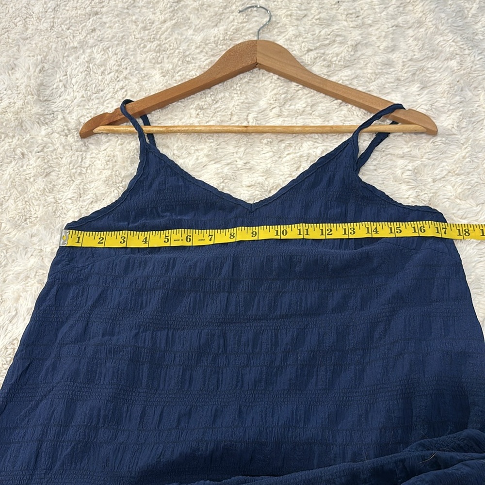 YOZY Textured Ruffle Hem Dress - Picture 9 of 11